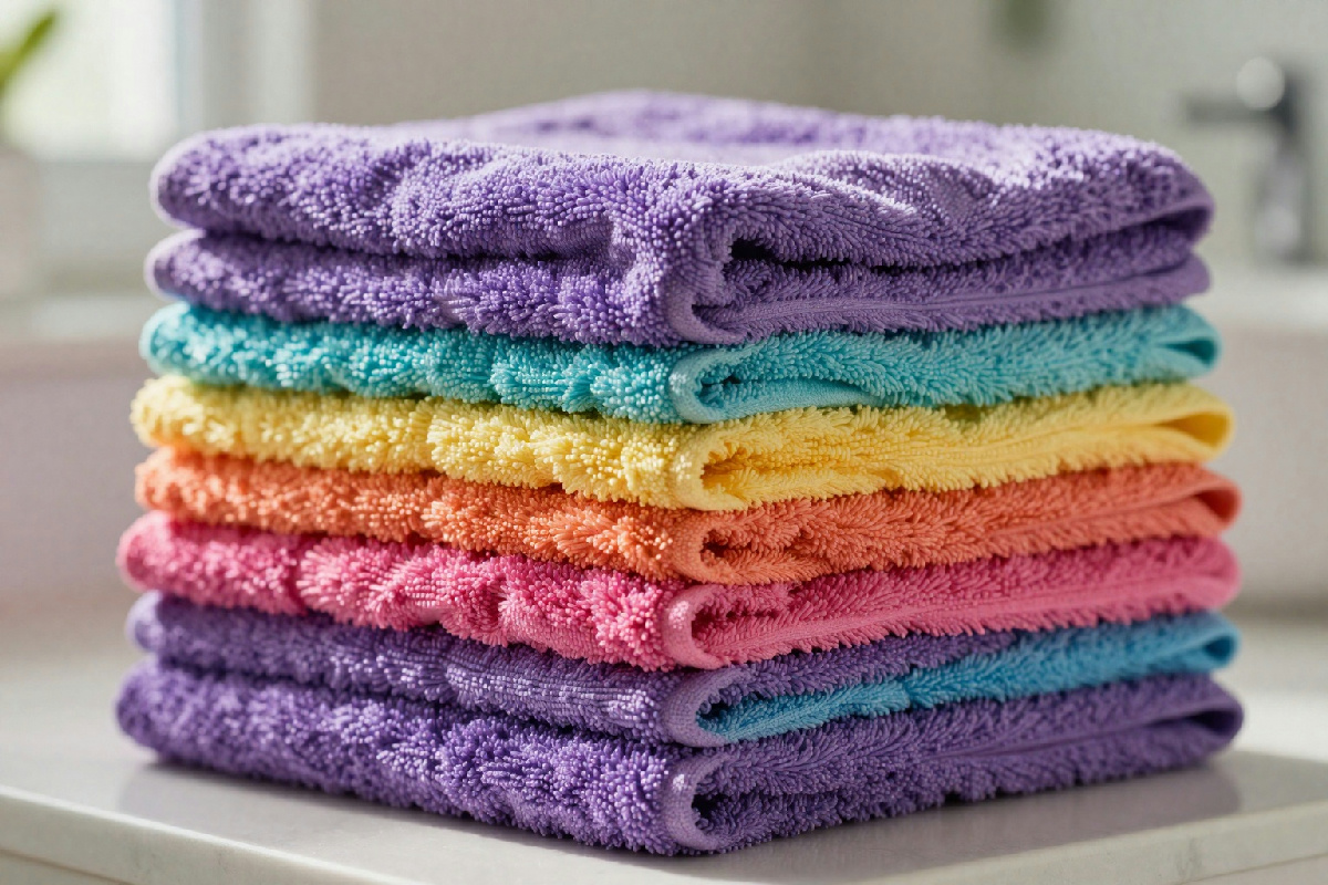 Asciugamani come nuovi in un attimo senza ammorbidente: il trucco da 50 cent che funziona