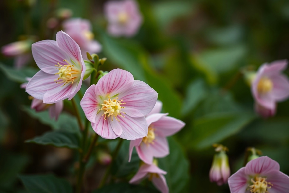 Elleboro rosa: la pianta invernale che supera la rosa di Natale con fioriture straordinarie
