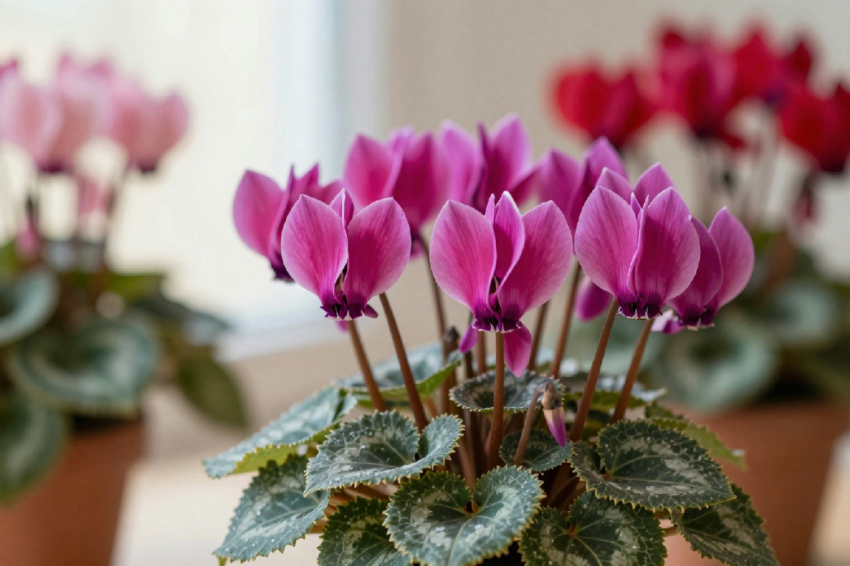 Fiorire in un lampo: i trucchi infallibili per un ciclamino rigoglioso e splendente in casa tua